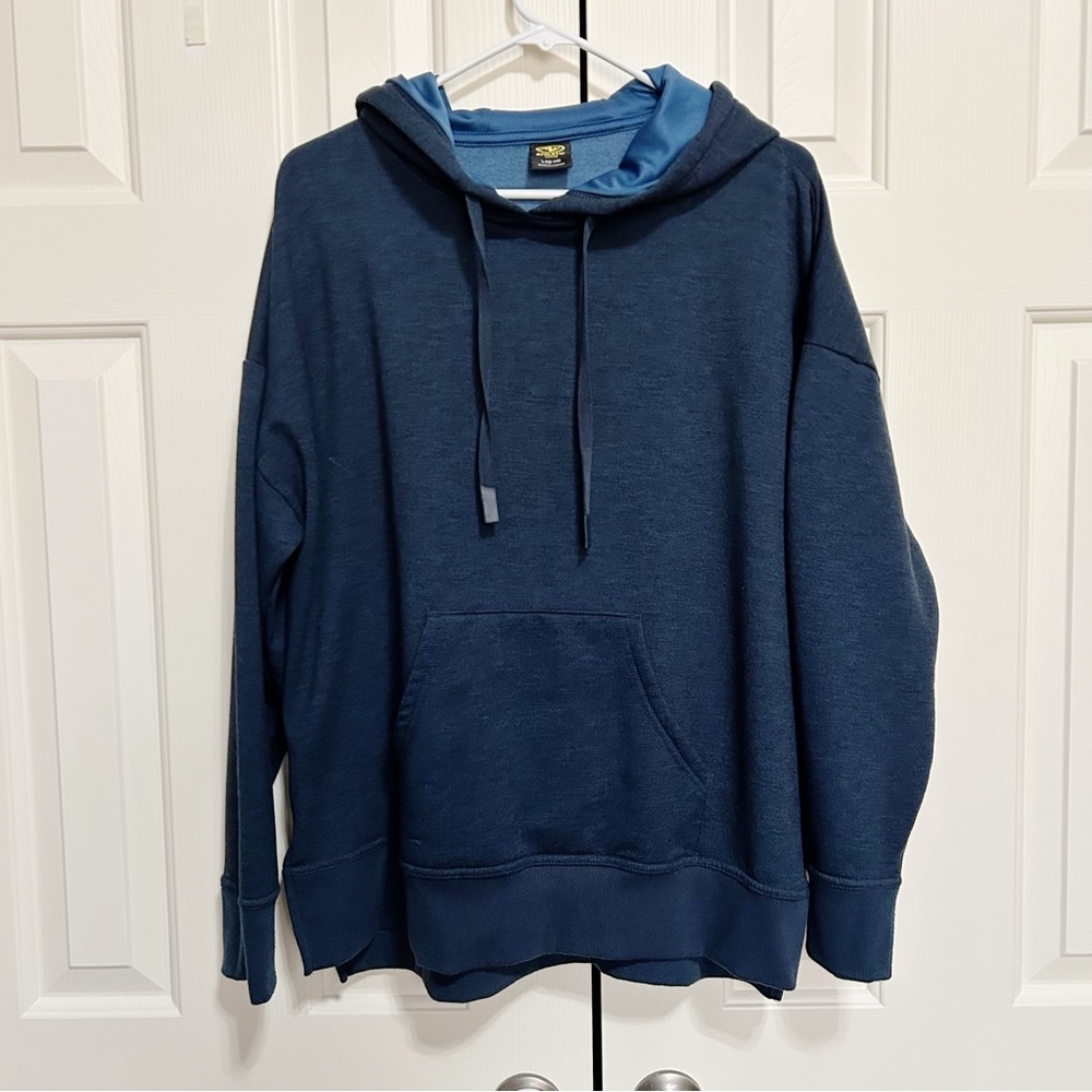 2 PC SET Athletic Works Lightweight Sweatshirt & Sweatpants Large Athleisure